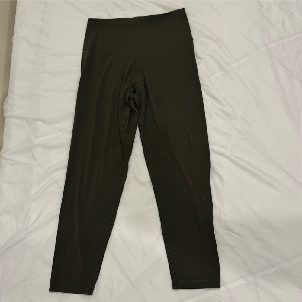 Aerie OFFLINE Real Me 7/8 Legging Hi-Rise Short Inseam Green Large Athleisure L
